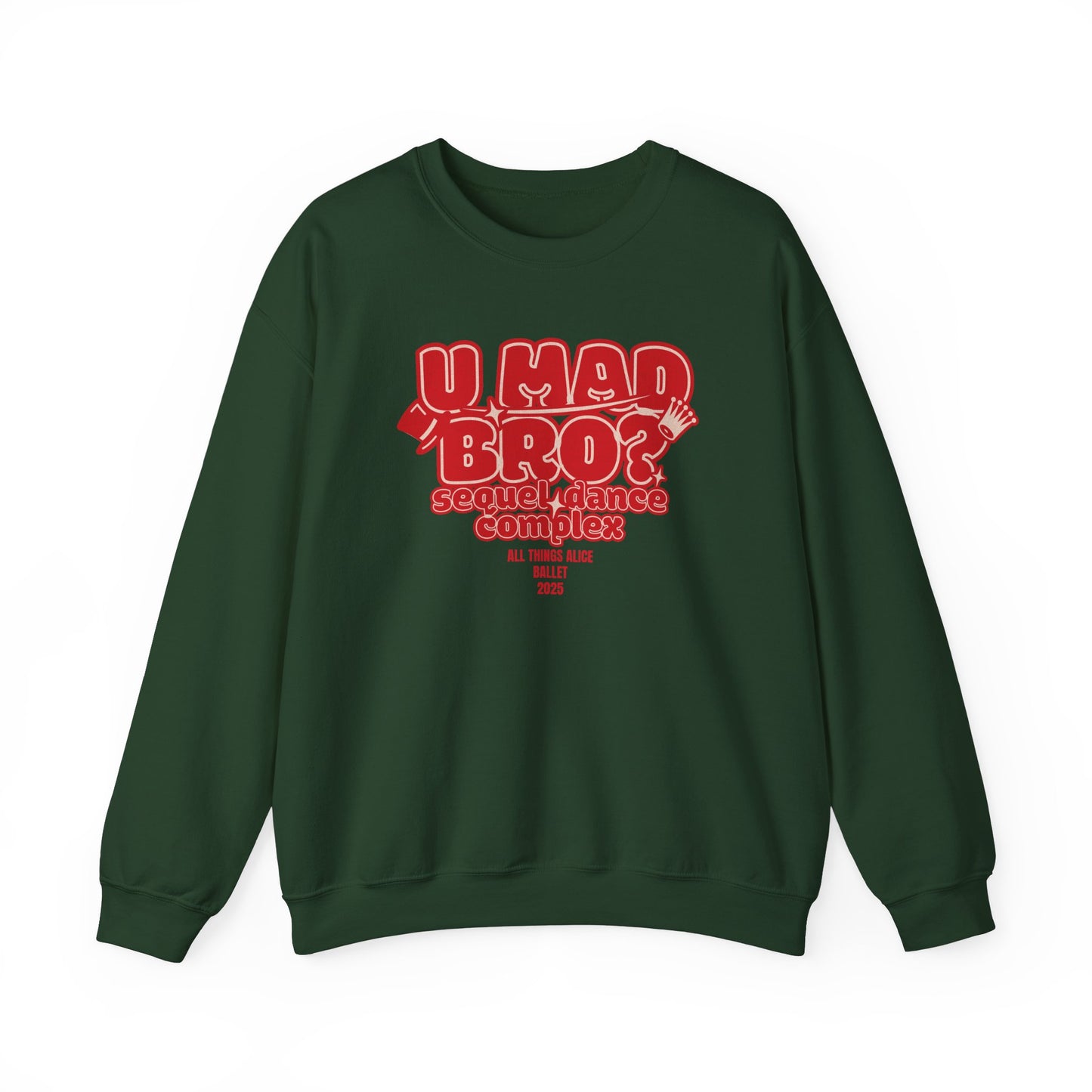 You Mad Bro? - All Things Alice - Unisex Heavy Blend™ Crewneck Sweatshirt