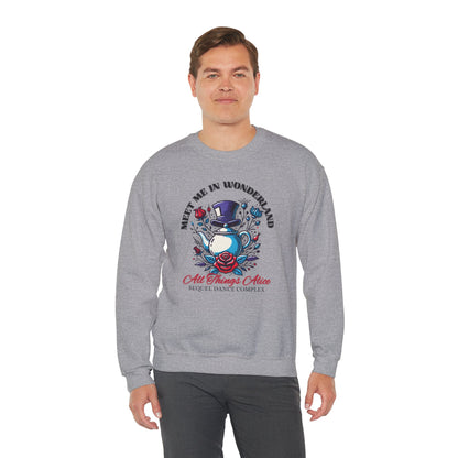 Meet Me In Wonderland - Gildan 18000 Sweatshirt