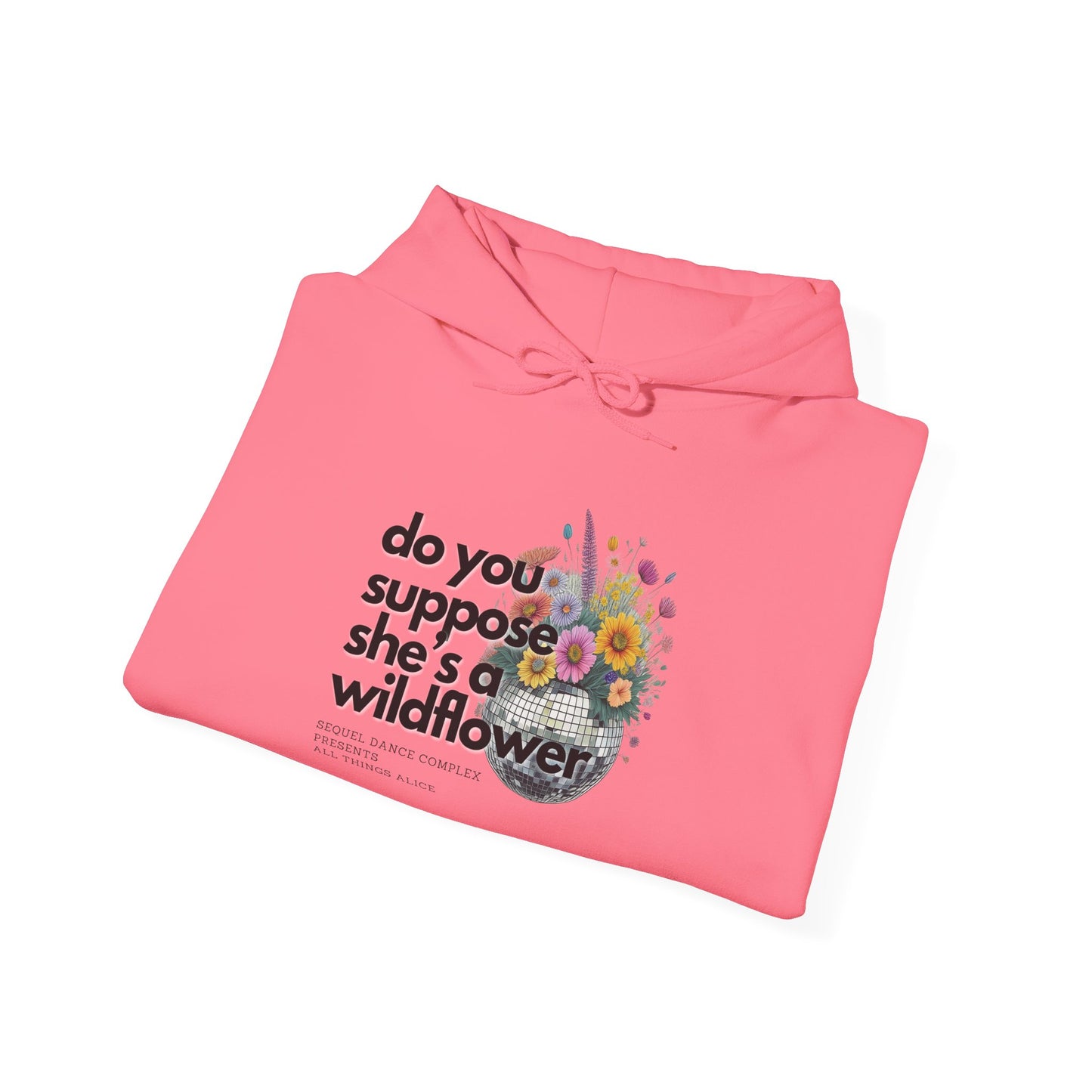 Wildflower Disco Flowers - Unisex Heavy Blend™ Hooded Sweatshirt