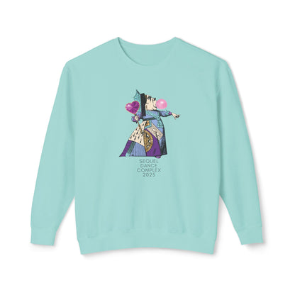 Bubblegum queen Comfort Colors Unisex Lightweight Crewneck Sweatshirt