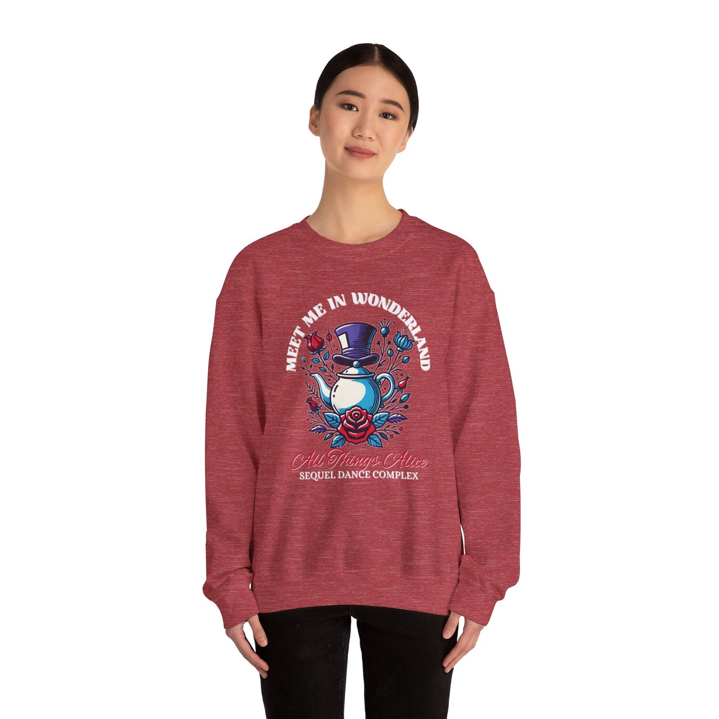 Meet Me In Wonderland - Gildan 18000 Sweatshirt