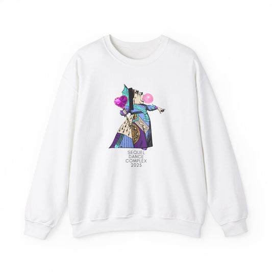 Bubblegum Queen - Unisex Heavy Blend™ Crewneck Sweatshirt