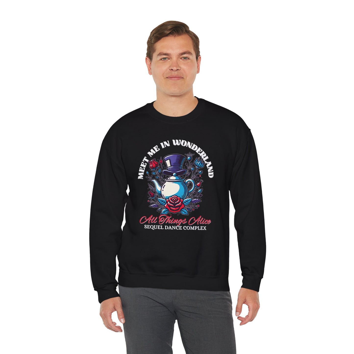 Meet Me In Wonderland - Gildan 18000 Sweatshirt