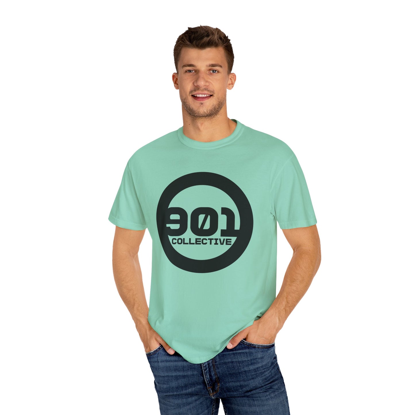 901 Collective Comfort Colors Tee - Circle Logo T-Shirt