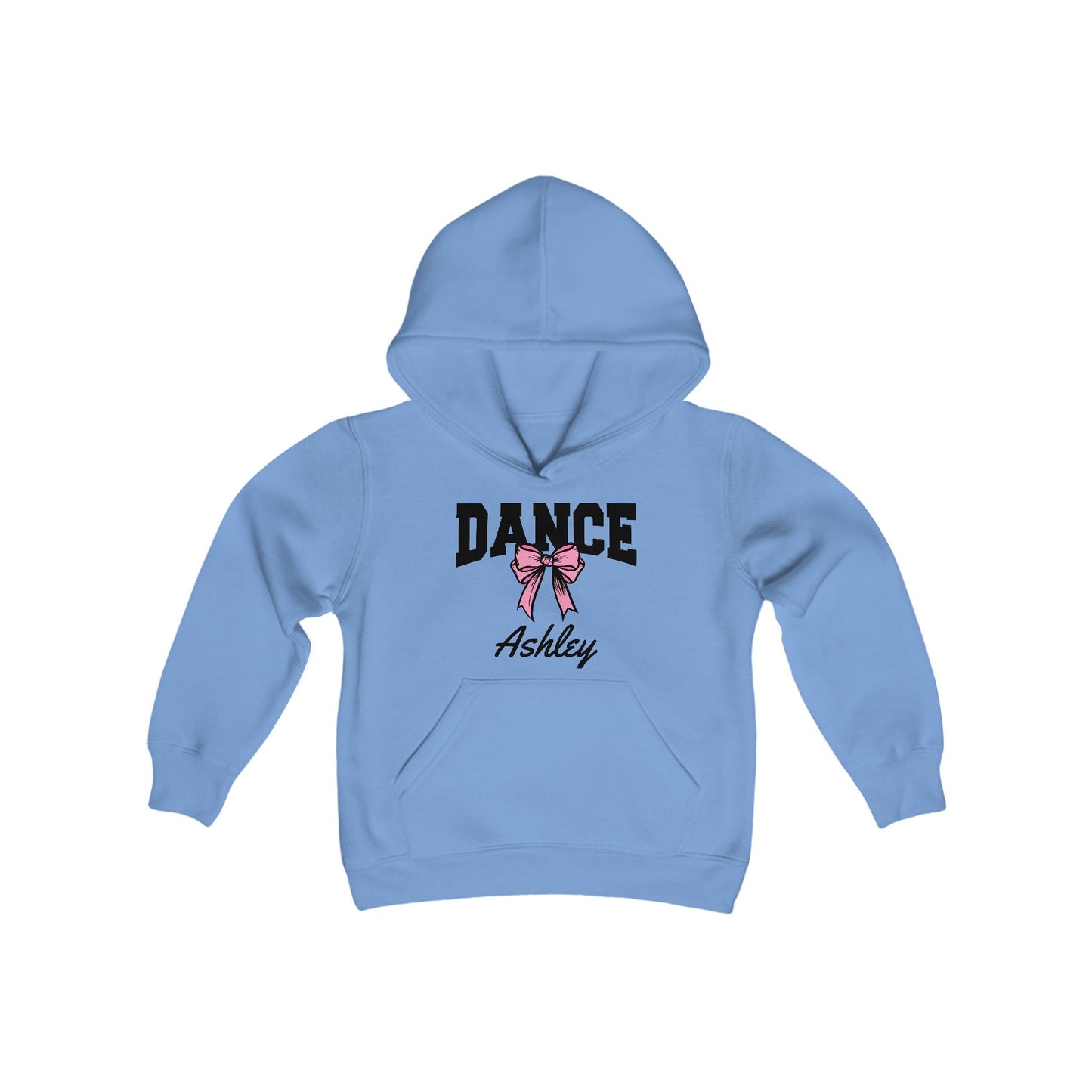 Personalized Dance Coquette Bow Hoodie