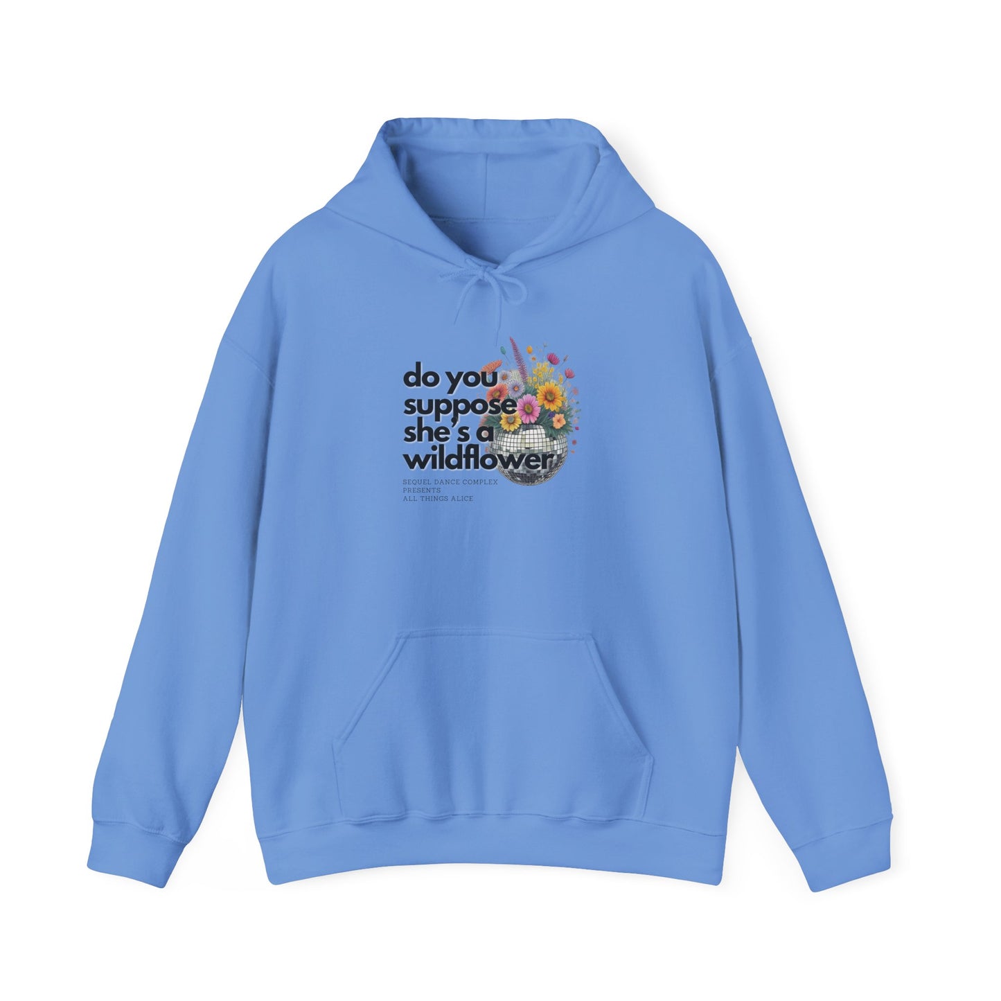 Wildflower Disco Flowers - Unisex Heavy Blend™ Hooded Sweatshirt