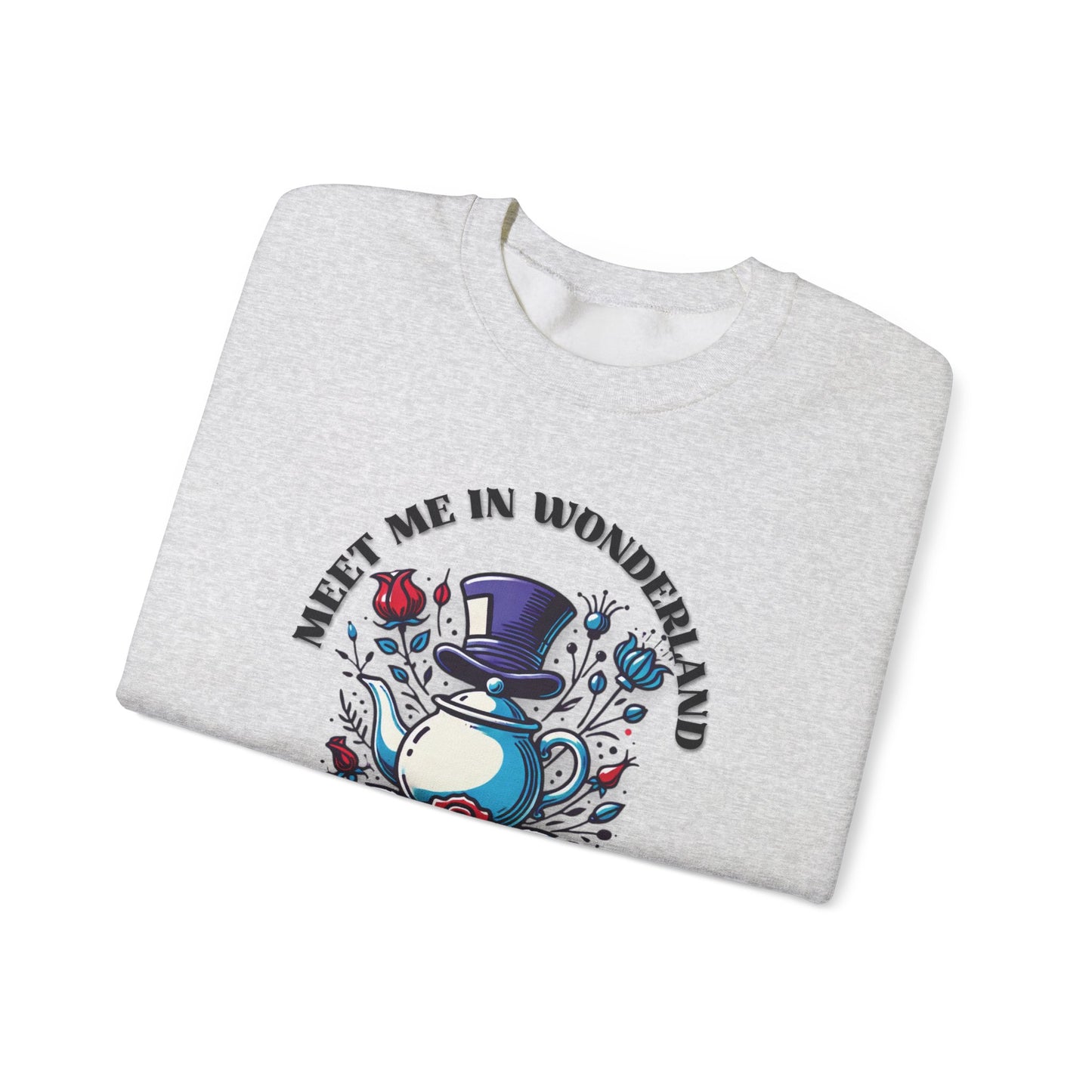 Meet Me In Wonderland - Gildan 18000 Sweatshirt