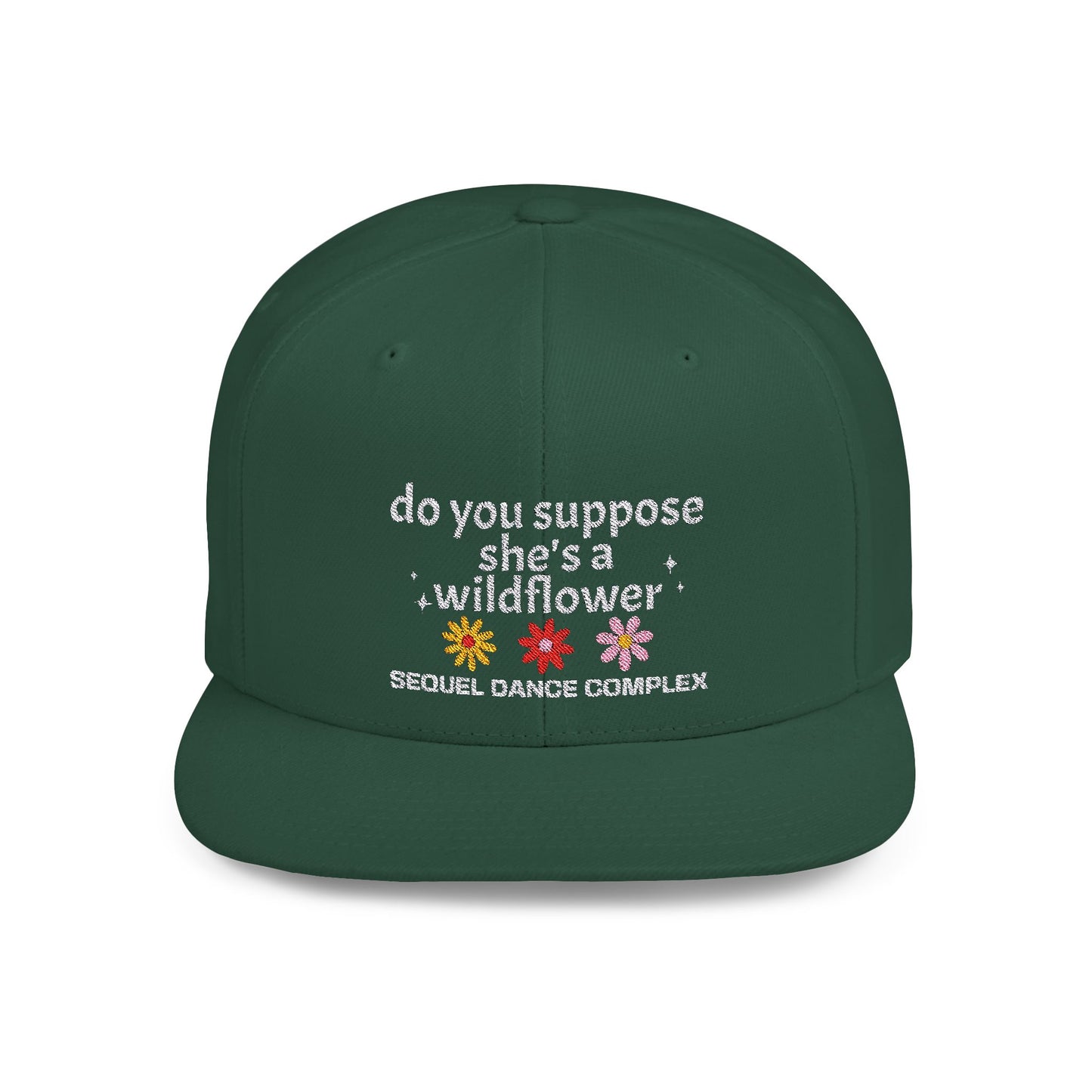 Wildflower Flat Bill Snapback