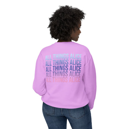 Bubblegum queen Comfort Colors Unisex Lightweight Crewneck Sweatshirt