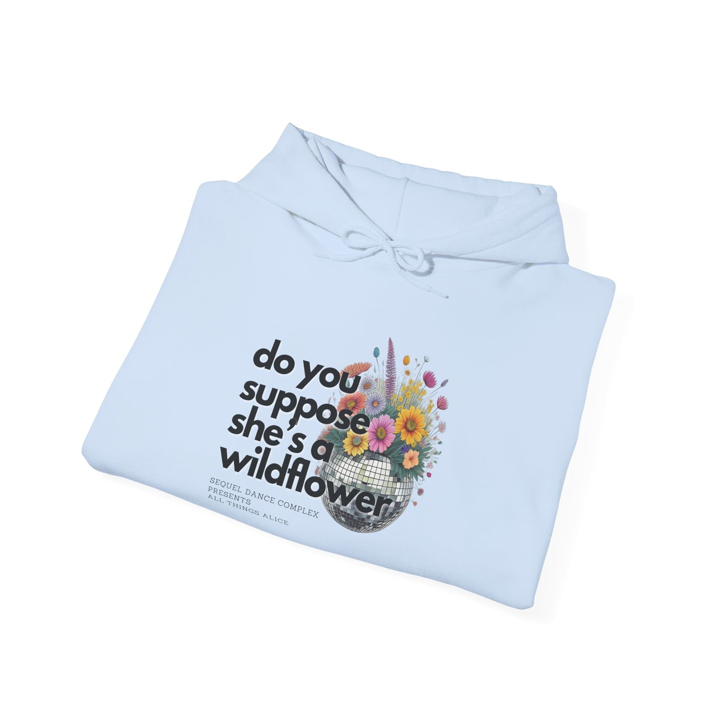 Wildflower Disco Flowers - Unisex Heavy Blend™ Hooded Sweatshirt