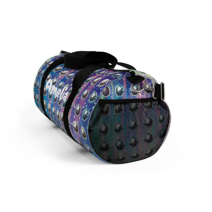 Holographic Disco Ball Duffel Bag with optional Personalization