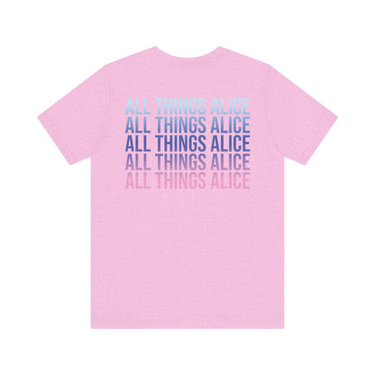 All Things Alice - Bubblegum Queen - Unisex Jersey Short Sleeve Tee