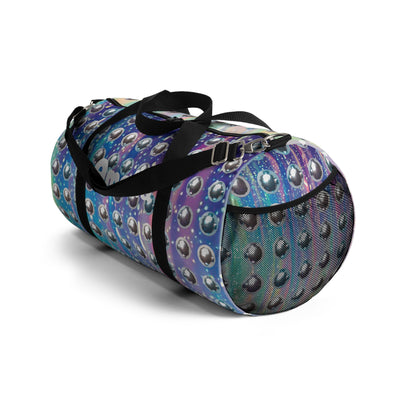 Holographic Disco Ball Duffel Bag with optional Personalization