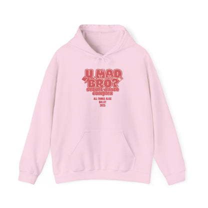 You Mad Bro? - All Things Alice - Unisex Heavy Blend™ Hooded Sweatshirt