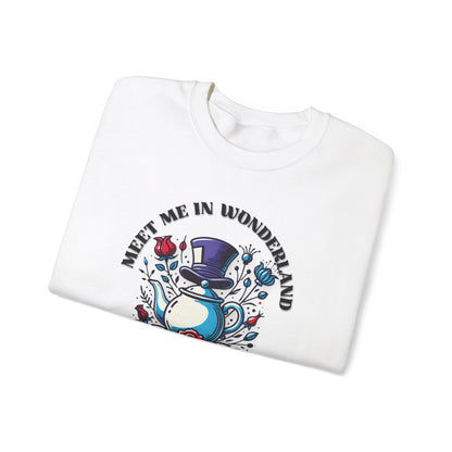 Meet Me In Wonderland - Gildan 18000 Sweatshirt