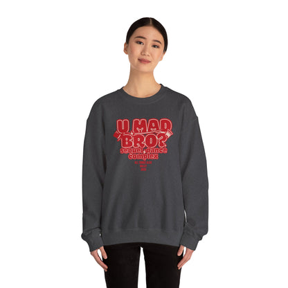 You Mad Bro? - All Things Alice - Unisex Heavy Blend™ Crewneck Sweatshirt