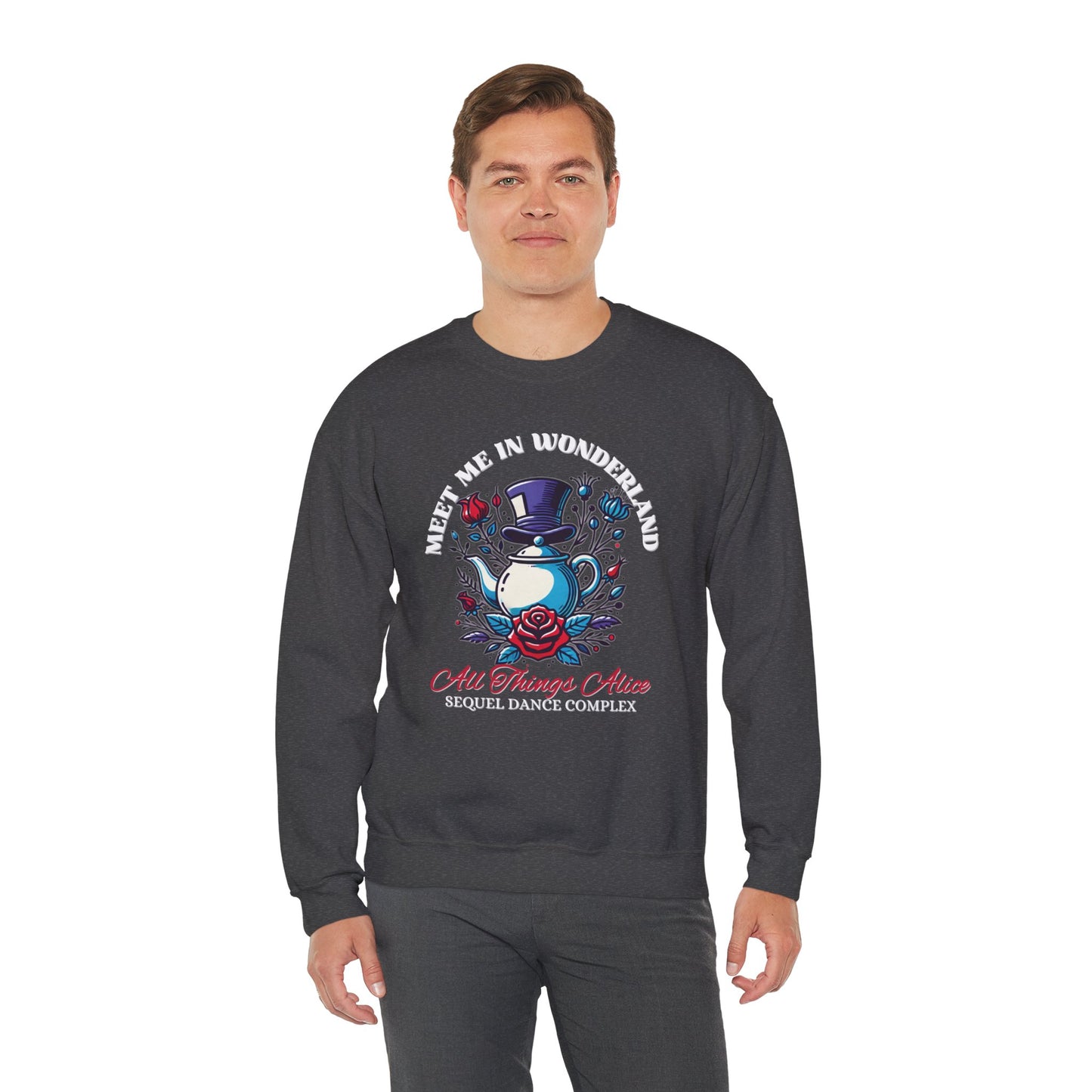 Meet Me In Wonderland - Gildan 18000 Sweatshirt