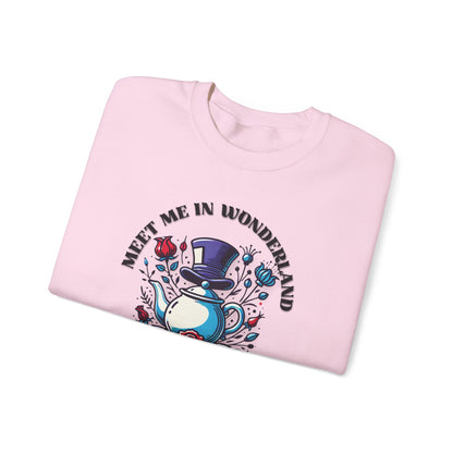 Meet Me In Wonderland - Gildan 18000 Sweatshirt