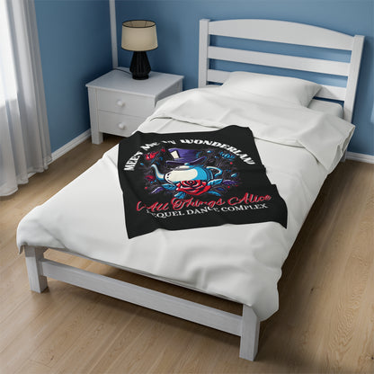 Meet Me in Wonderland -  Plush Blanket