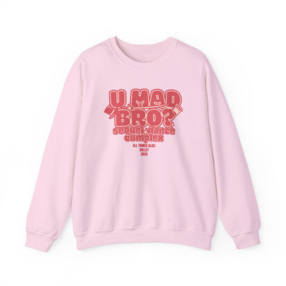 You Mad Bro? - All Things Alice - Unisex Heavy Blend™ Crewneck Sweatshirt