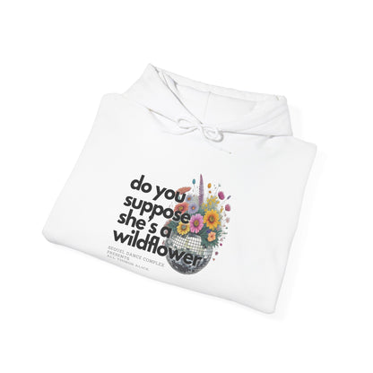 Wildflower Disco Flowers - Unisex Heavy Blend™ Hooded Sweatshirt