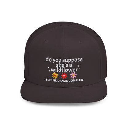 Wildflower Flat Bill Snapback