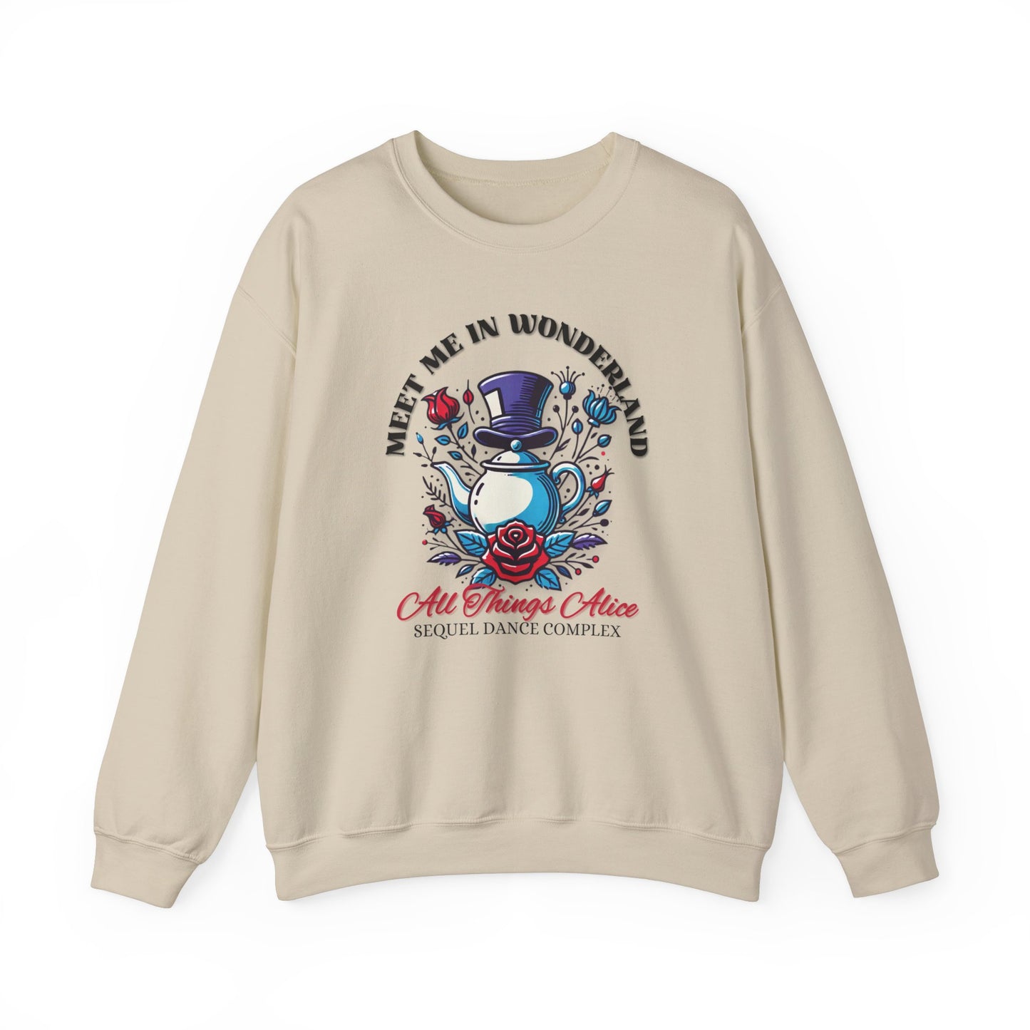 Meet Me In Wonderland - Gildan 18000 Sweatshirt