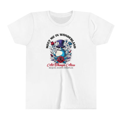 Meet Me In Wonderland -- Youth Short Sleeve Tee