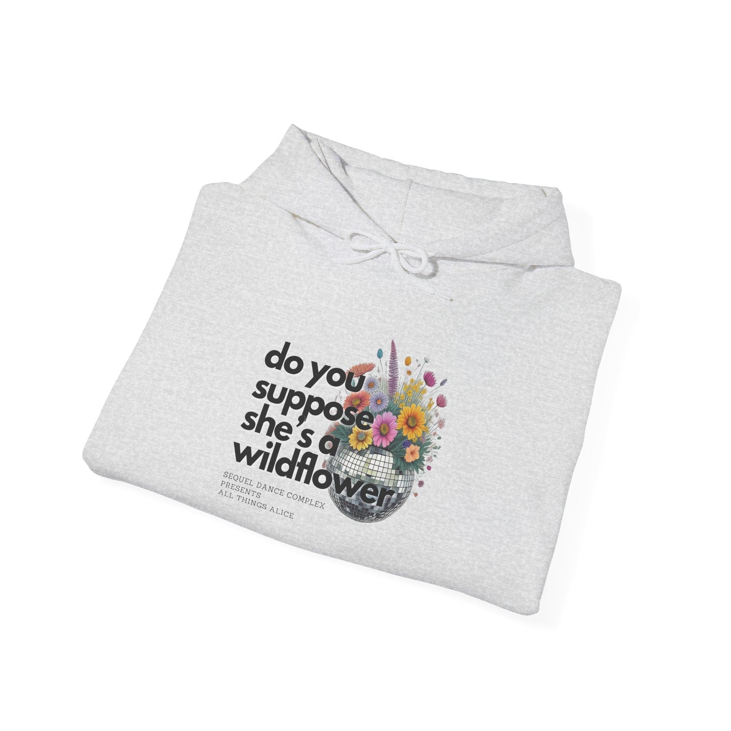 Wildflower Disco Flowers - Unisex Heavy Blend™ Hooded Sweatshirt