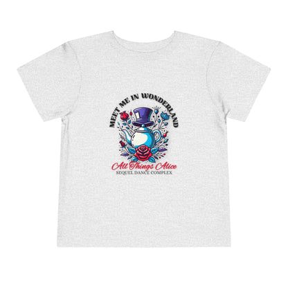 Meet Me In Wonderland - Toddler Short Sleeve Tee