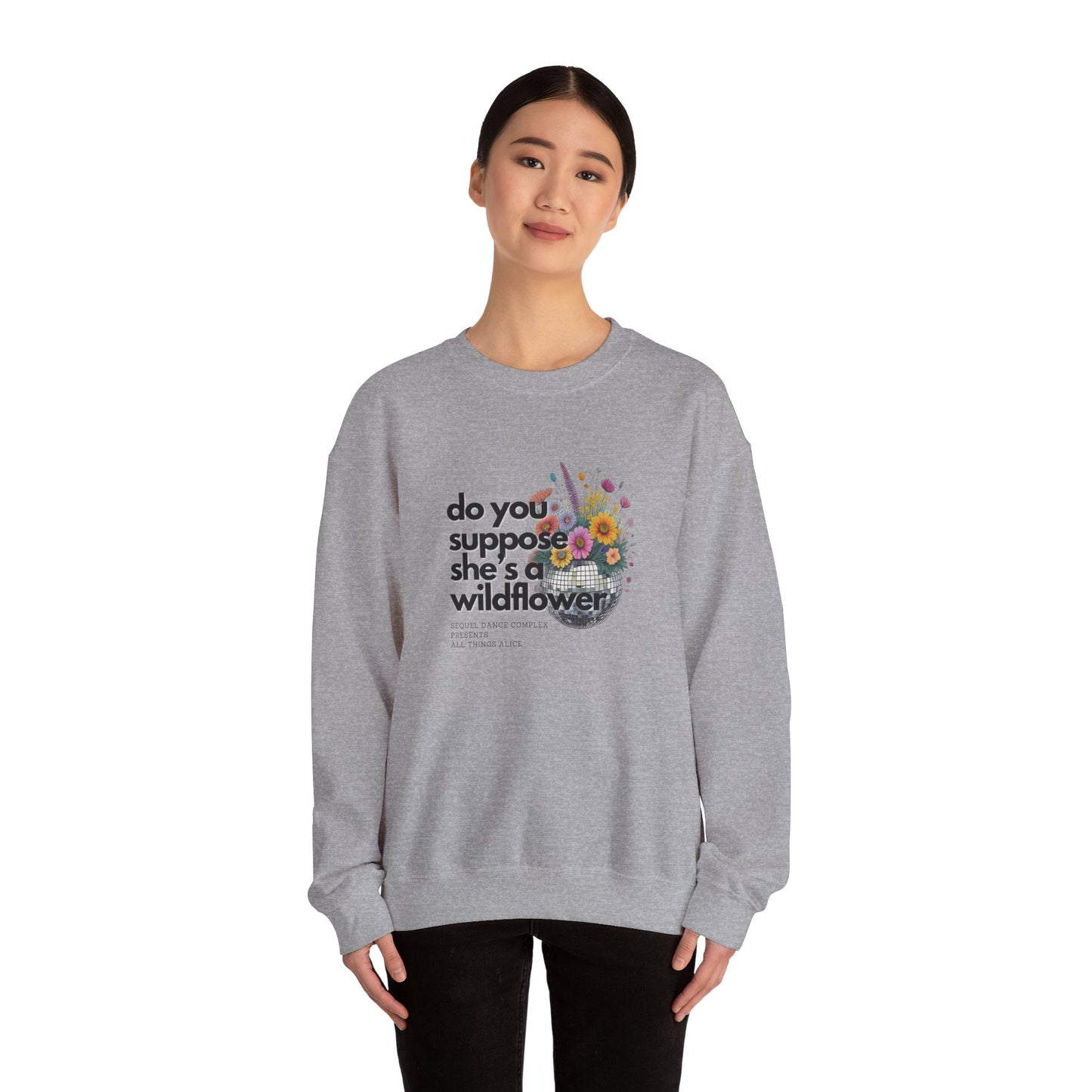 Wildflower Disco Flowers - Sweatshirt -  Unisex Ultra Cotton