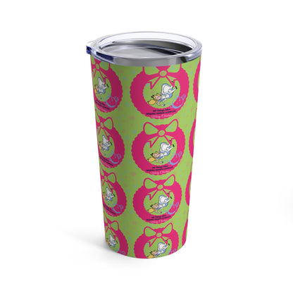 Alice Christmas Tumbler 20oz