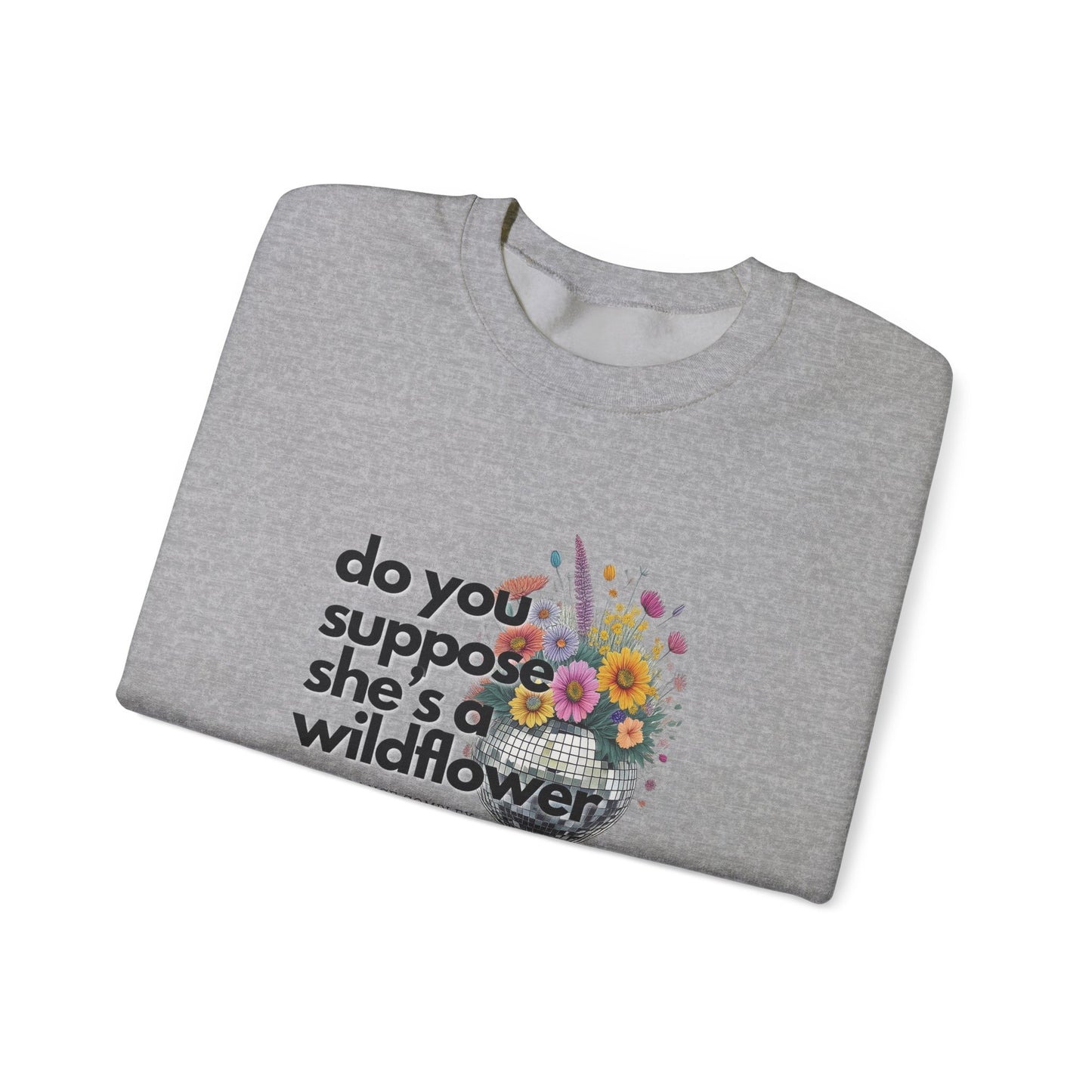 Wildflower Disco Flowers - Sweatshirt -  Unisex Ultra Cotton