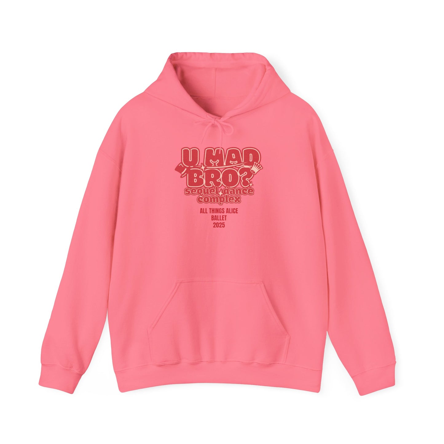 You Mad Bro? - All Things Alice - Unisex Heavy Blend™ Hooded Sweatshirt