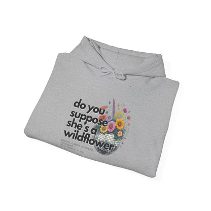 Wildflower Disco Flowers - Unisex Heavy Blend™ Hooded Sweatshirt