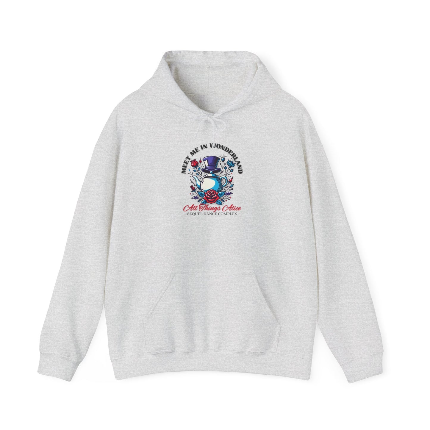 All Things Alice - Meet Me In Wonderland - Unisex Heavy Blend™ Hooded Sweatshirt