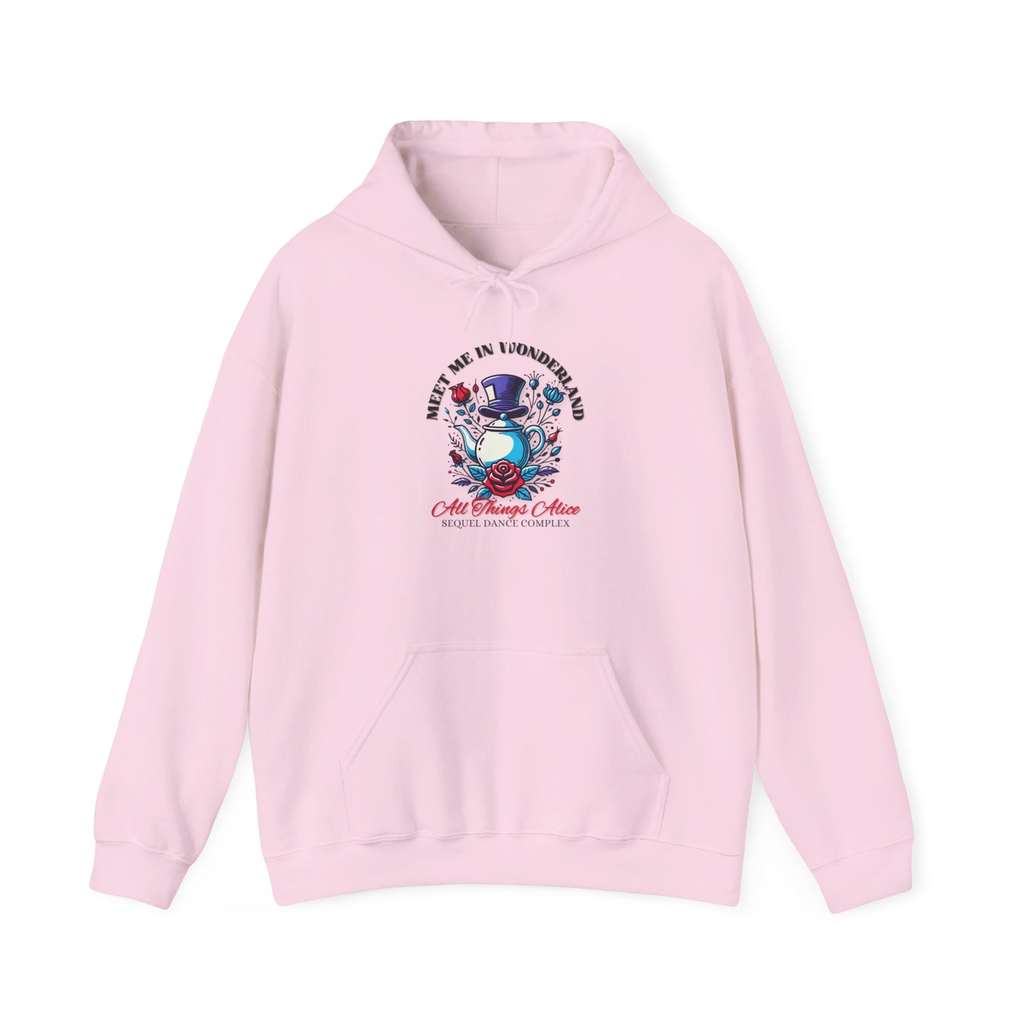 All Things Alice - Meet Me In Wonderland - Unisex Heavy Blend™ Hooded Sweatshirt