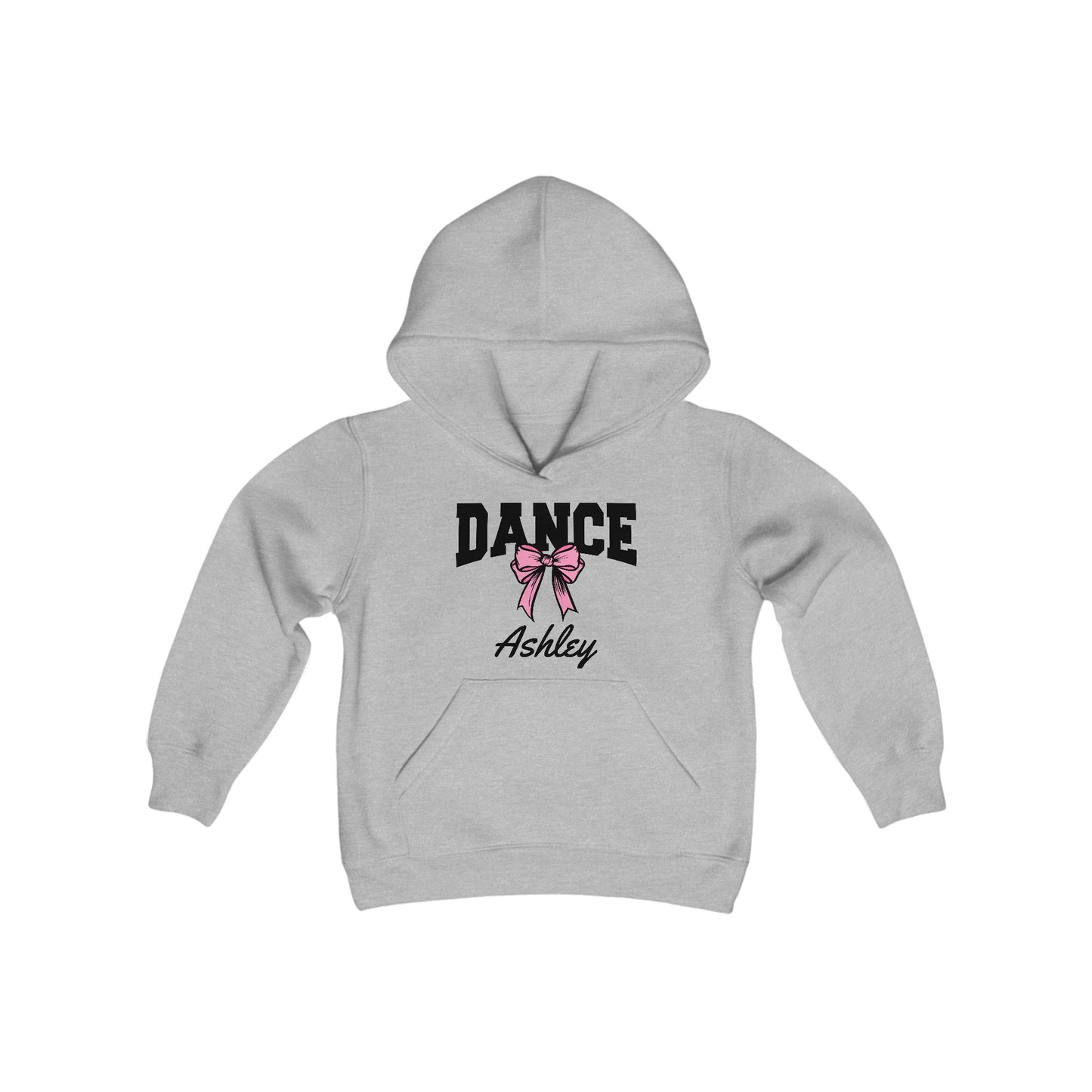 Personalized Dance Coquette Bow Hoodie