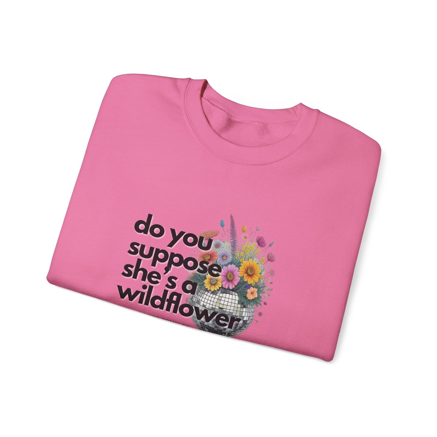 Wildflower Disco Flowers - Sweatshirt -  Unisex Ultra Cotton