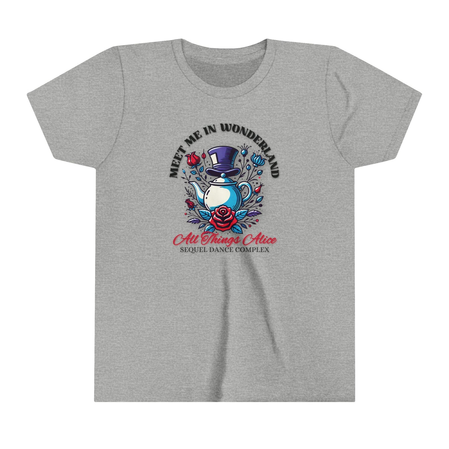 Meet Me In Wonderland -- Youth Short Sleeve Tee