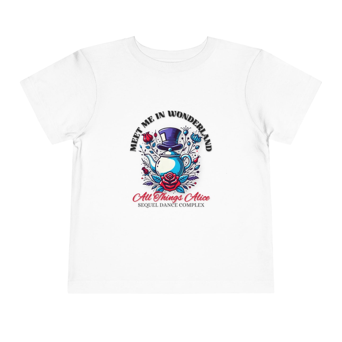 Meet Me In Wonderland - Toddler Short Sleeve Tee