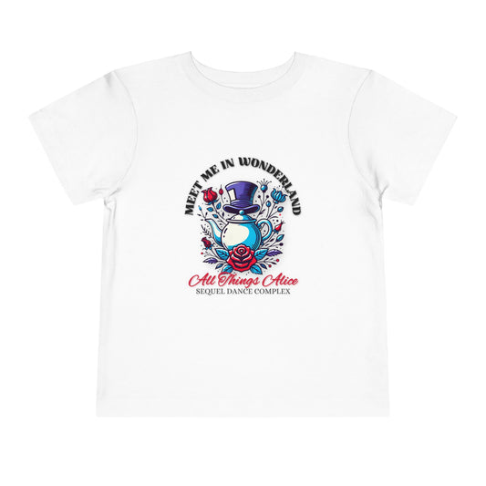 Meet Me In Wonderland - Toddler Short Sleeve Tee