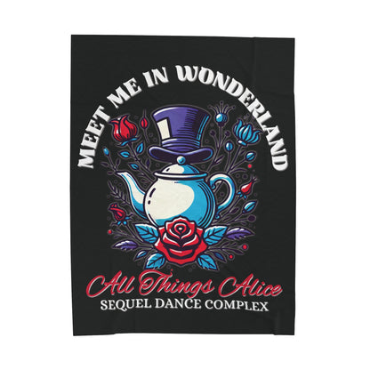 Meet Me in Wonderland -  Plush Blanket