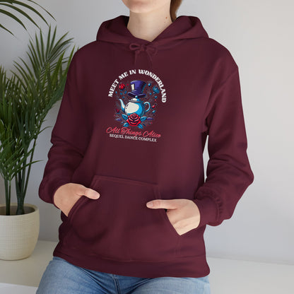 All Things Alice - Meet Me In Wonderland - Unisex Heavy Blend™ Hooded Sweatshirt