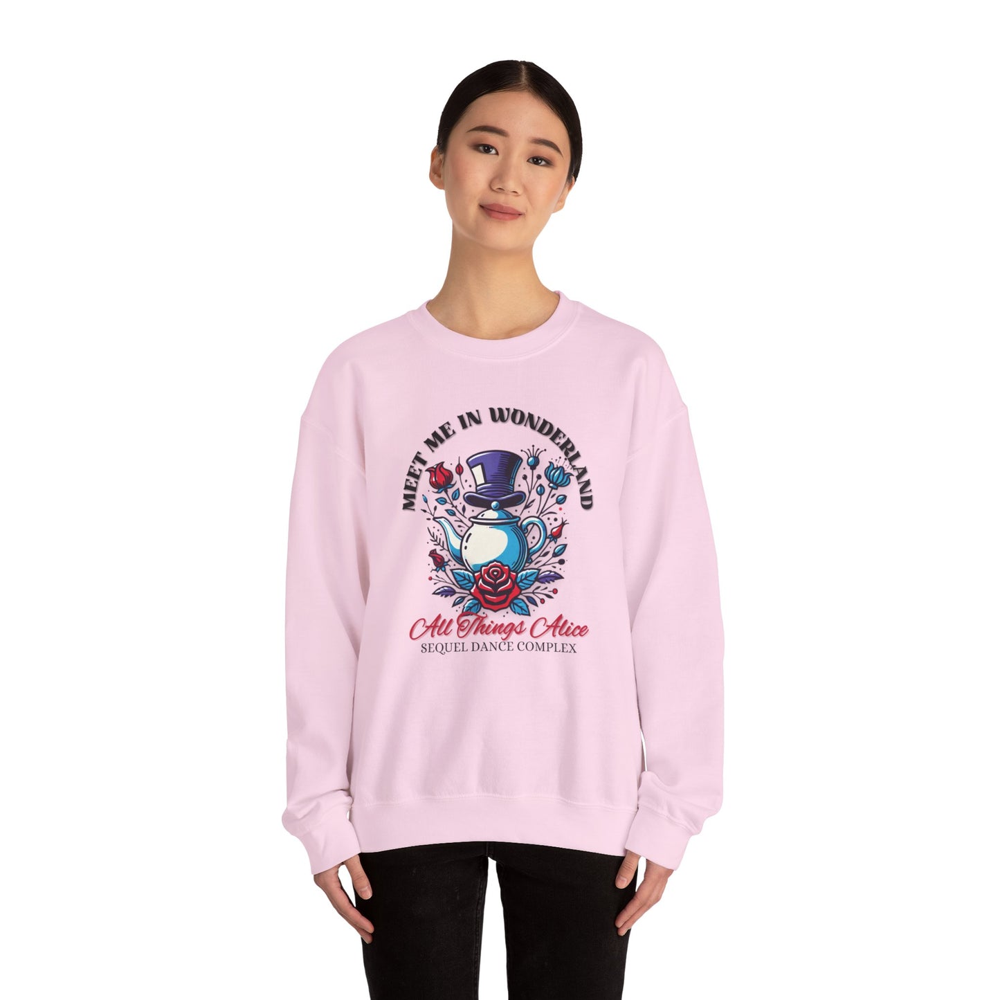 Meet Me In Wonderland - Gildan 18000 Sweatshirt