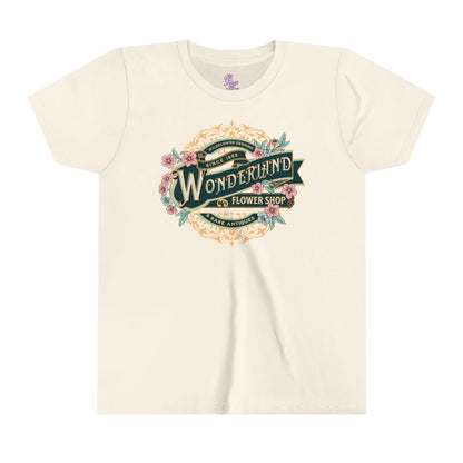 Wonderland Flower Shop - Youth Short Sleeve Tee