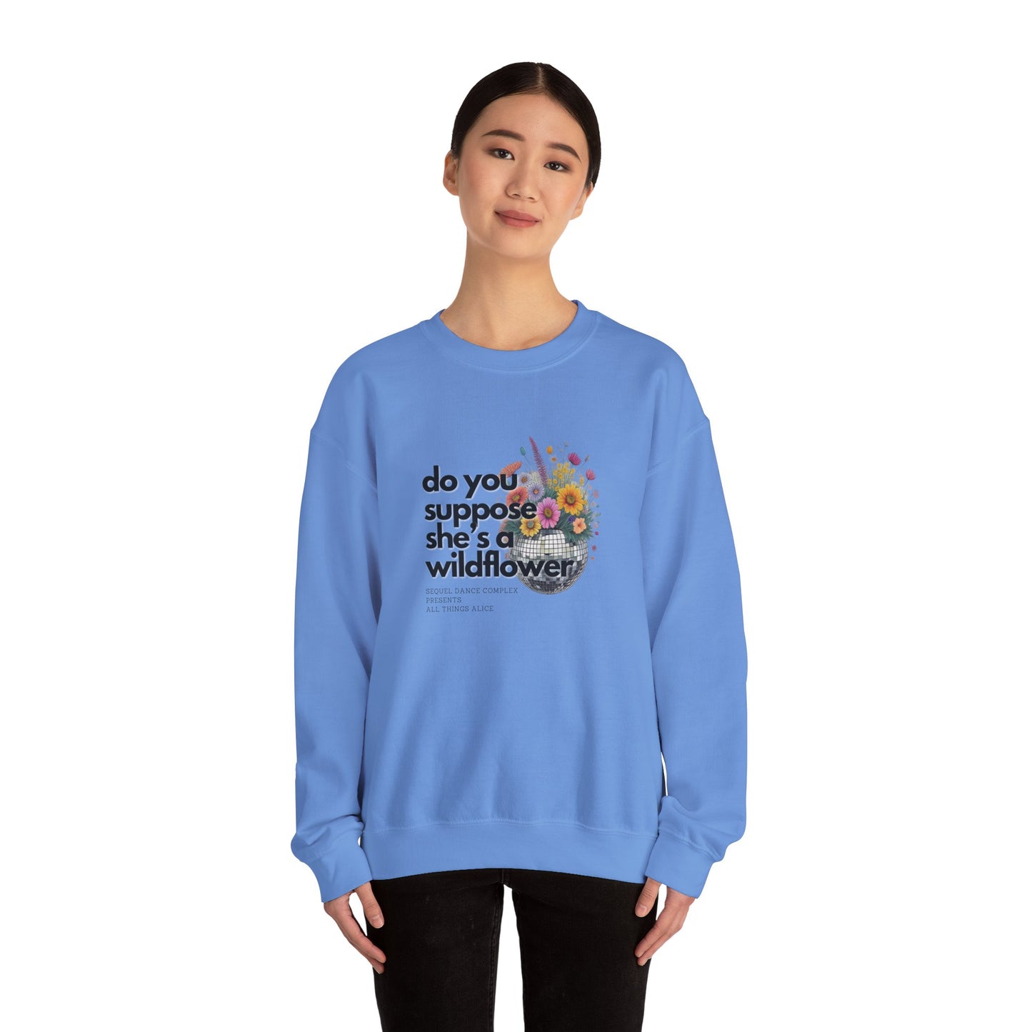 Wildflower Disco Flowers - Sweatshirt -  Unisex Ultra Cotton