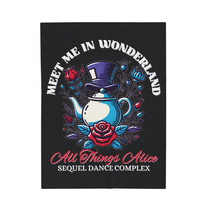 Meet Me in Wonderland -  Plush Blanket