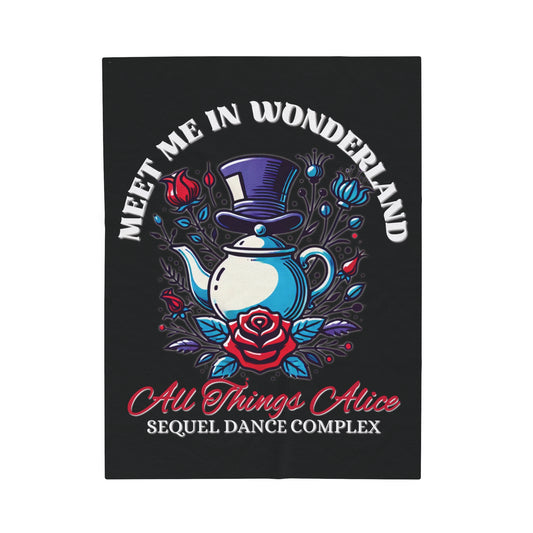 Meet Me in Wonderland -  Plush Blanket