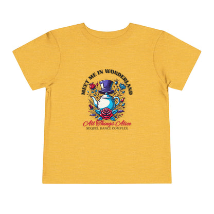 Meet Me In Wonderland - Toddler Short Sleeve Tee